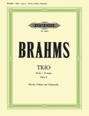 ピアノ・トリオ・No.1・ロ長調・Op.8  (ヨハネス・ブラームス)（弦楽二重奏+ピアノ）【Piano Trio No. 1 in B Op. 8】