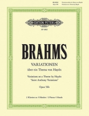 ハイドンの主題による変奏曲・Op.56  (ヨハネス・ブラームス)（ピアノ二重奏）【Variations on a Theme by Haydn Op. 56b】