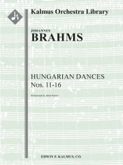 ハンガリー舞曲第11-16番 (ヨハネス・ブラームス)【Hungarian Dances Nos. 11 through 16】