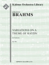 ハイドンの主題による変奏曲・Op.56a (ヨハネス・ブラームス)【Variations on a Theme by Haydn, Op. 56a】