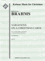 クリスマス・キャロルによる変奏曲・Op.91・No.2 (ヨハネス・ブラームス)【Variations on a Christmas Carol, Op. 91: No. 2】
