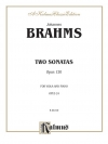 2つのソナタ・Op.120（ヨハネス・ブラームス）（ヴィオラ+ピアノ）【Two Sonatas, Opus 120】