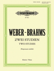 2つの練習曲（ヨハネス・ブラームス / カール・マリア・フォン・ウェーバー）【Two Studies】