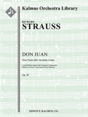 交響詩「ドン・ファン」 (リヒャルト・シュトラウス)【Don Juan, Op. 20 (critical edition)】