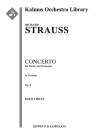 ヴァイオリン協奏曲・ニ長調・Op.8（リヒャルト・シュトラウス）（ヴァイオリン）【Concerto for Violin in D minor, Op. 8】