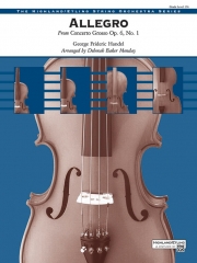 アレグロ「コンチェルト・グロッソ・Op.6・No.1」より (ゲオルク・フリードリヒ・ヘンデル)【Allegro From Concerto Grosso, Op. 6, No. 1】