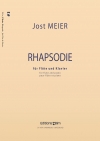 ラプソディ  (ヨスト・マイヤー) (フルート+ピアノ）【Rhapsodie】