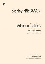 アルテミシア・スケッチ  (スタンリー・フリードマン)（クラリネット）【Artemisia Sketches】