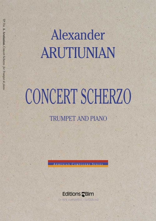 演奏会用スケルツォ（アレクサンドル・アルチュニアン）（スコアのみ）【Concert Scherzo】