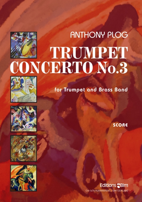 トランペット協奏曲・No.3（アンソニー・プログ）（スコアのみ）【Trumpet Concerto No. 3】