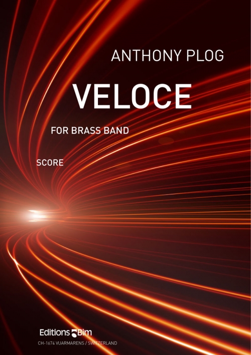 ベローチェ（アンソニー・プログ）（スコアのみ）【Veloce】