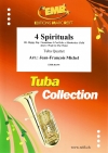 4つの聖歌集（ユーフォニアム＆テューバ四重奏）【4 Spirituals】