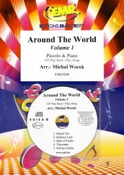 世界の名曲・Vol.1 (ピッコロ+ピアノ）【Around The World Volume 1】