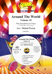世界の名曲・Vol.10 (アルトサックス+ピアノ）【Around The World Volume 10】
