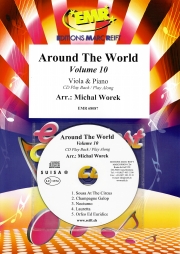 世界の名曲・Vol.10 (ヴィオラ+ピアノ）【Around The World Volume 10】