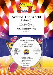 世界の名曲・Vol.2 (ヴィオラ+ピアノ）【Around The World Volume 2】