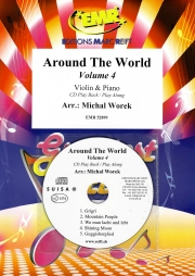世界の名曲・Vol.4 (ヴァイオリン+ピアノ）【Around The World Volume 4】