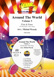 世界の名曲・Vol.5 (フルート+ピアノ）【Around The World Volume 5】