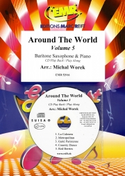世界の名曲・Vol.5 (バリトンサックス+ピアノ）【Around The World Volume 5】