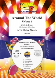 世界の名曲・Vol.5 (ヴィオラ+ピアノ）【Around The World Volume 5】
