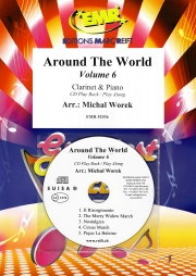 世界の名曲・Vol.6 (クラリネット+ピアノ）【Around The World Volume 6】