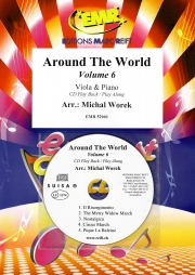 世界の名曲・Vol.6 (ヴィオラ+ピアノ）【Around The World Volume 6】