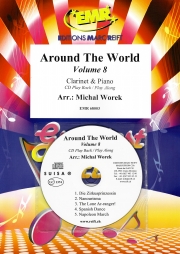世界の名曲・Vol.8 (クラリネット+ピアノ）【Around The World Volume 8】