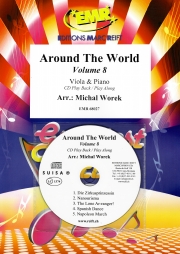 世界の名曲・Vol.8 (ヴィオラ+ピアノ）【Around The World Volume 8】