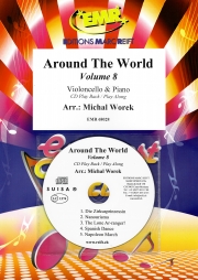 世界の名曲・Vol.8 (チェロ+ピアノ）【Around The World Volume 8】