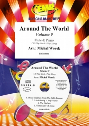 世界の名曲・Vol.9 (フルート+ピアノ）【Around The World Volume 9】