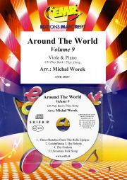 世界の名曲・Vol.9 (ヴィオラ+ピアノ）【Around The World Volume 9】