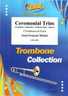 セレモニアル・トリオ（ジャン＝フランソワ・ミシェル）(トロンボーン三重奏+ピアノ)【Ceremonial Trios】