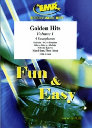 ゴールデン・ヒッツ・Vol.1（サックス四重奏）【Golden Hits Volume 1】