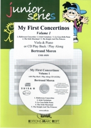 初めての小協奏曲・Vol.1 (ベルトラント・モレン)（ヴィオラ+ピアノ）【My First Concertinos Volume 1】