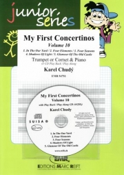 初めての小協奏曲・Vol.10 (カレル・フディ)（トランペット+ピアノ）【My First Concertinos Volume 10】