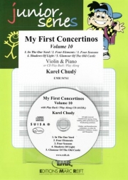 初めての小協奏曲・Vol.10 (カレル・フディ)（ヴァイオリン+ピアノ）【My First Concertinos Volume 10】