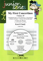 初めての小協奏曲・Vol.10 (カレル・フディ)（ホルン+ピアノ）【My First Concertinos Volume 10】