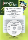 初めての小協奏曲・Vol.2 (ベルトラント・モレン)（フルート+ピアノ）【My First Concertinos Volume 2】