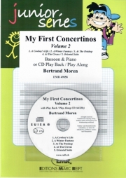 初めての小協奏曲・Vol.2 (ベルトラント・モレン)（バスーン+ピアノ）【My First Concertinos Volume 2】
