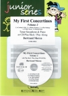 初めての小協奏曲・Vol.2 (ベルトラント・モレン)（テナーサックス+ピアノ）【My First Concertinos Volume 2】