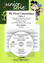 初めての小協奏曲・Vol.4 (イルカ・カドレツ)（ホルン+ピアノ）【My First Concertinos Volume 4】