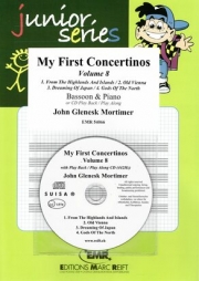 初めての小協奏曲・Vol.8  (ジョン・クレネスク・モーティマー)（バスーン+ピアノ）【My First Concertinos Volume 8】