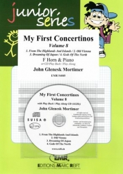 初めての小協奏曲・Vol.8  (ジョン・クレネスク・モーティマー)（ホルン+ピアノ）【My First Concertinos Volume 8】