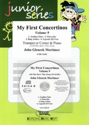初めての小協奏曲・Vol.9  (ジョン・クレネスク・モーティマー)（トランペット+ピアノ）【My First Concertinos Volume 9】