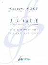 エア・ヴァリエ・ト長調  (ギュスターヴ・フォークト)（オーボエ+ピアノ）【Air varié en sol majeur】