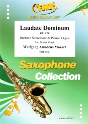 ラウダーテ・ドミヌム（ヴォルフガング・アマデウス・モーツァルト）（バリトンサックス+ピアノ）【Laudate Dominum】