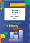 12の技術的練習曲（ヘルマン・ベルシュテット）（ヴィオラ）【12 Technical Studies】