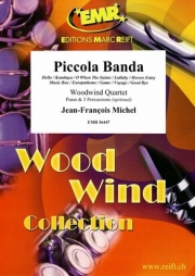 ピッコラ・バンダ（ジャン＝フランソワ・ミシェル）（木管四重奏）【Piccola Banda】
