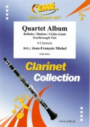 四重奏曲アルバム（ジャン＝フランソワ・ミシェル編曲）（クラリネット四重奏）【Quartet Album】