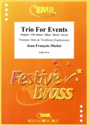 行事のための三重奏（ジャン＝フランソワ・ミシェル）（金管三重奏）【Trio For Events】